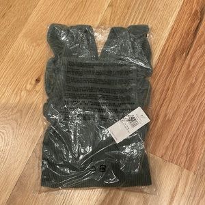 Corduroy forest green jumper